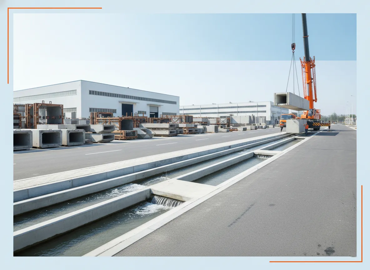 Precast U-Drain Manufacturer in Lucknow