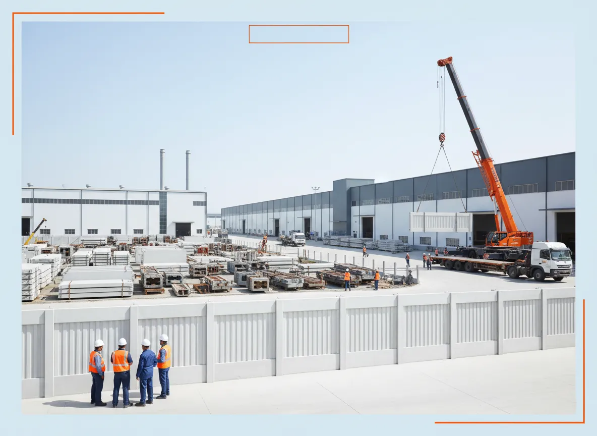 RCC Precast Wall Manufacturer in Lucknow